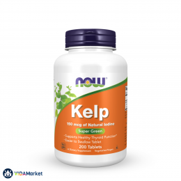 NOW Foods, KELP (бурые водоросли) 150 мкг, 200 таблеток