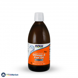 NOW Foods, Рыбий жир с Омега-3 со вкусом лимона жидкий, 500 мл