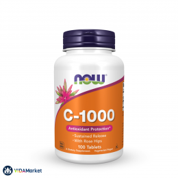 NOW Foods, Водорастворимый витамин C 1000 мг, 100 таблеток